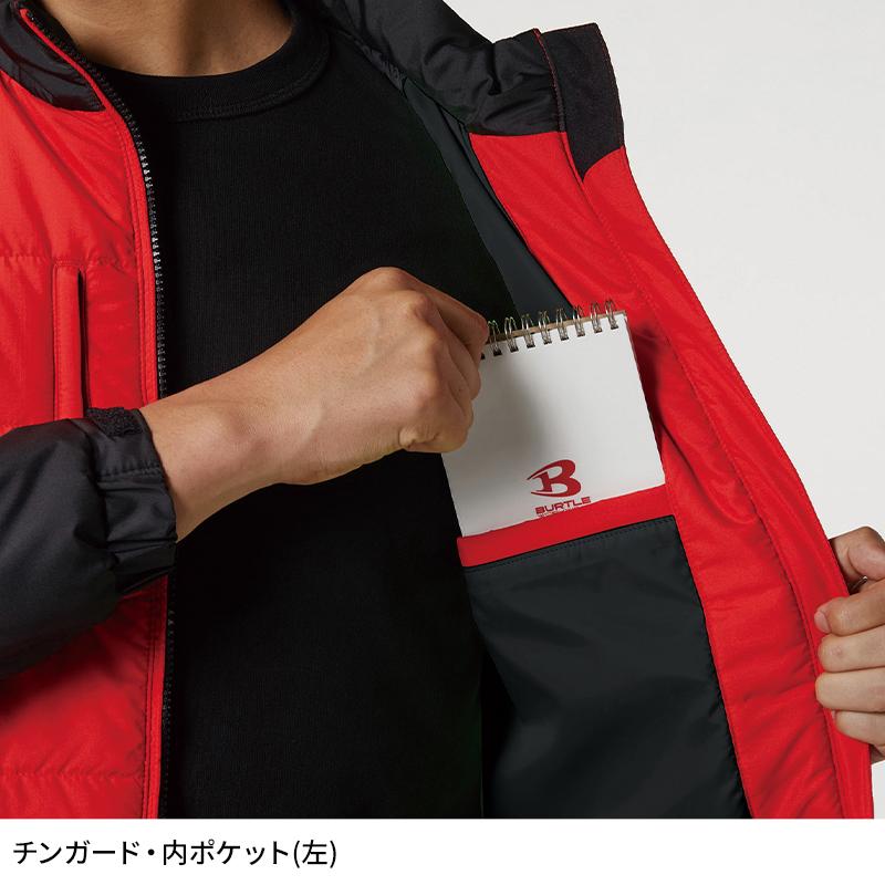 BURTLE 軽防寒ジャケット(ユニセックス) 防寒着 男女兼用 7420 バートル 作業服 作業着 S-5L | BURTLE | 10
