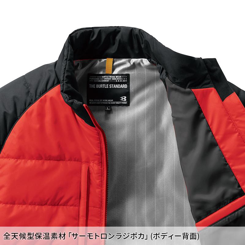 BURTLE 軽防寒ジャケット(ユニセックス) 防寒着 男女兼用 7420 バートル 作業服 作業着 S-5L | BURTLE | 07