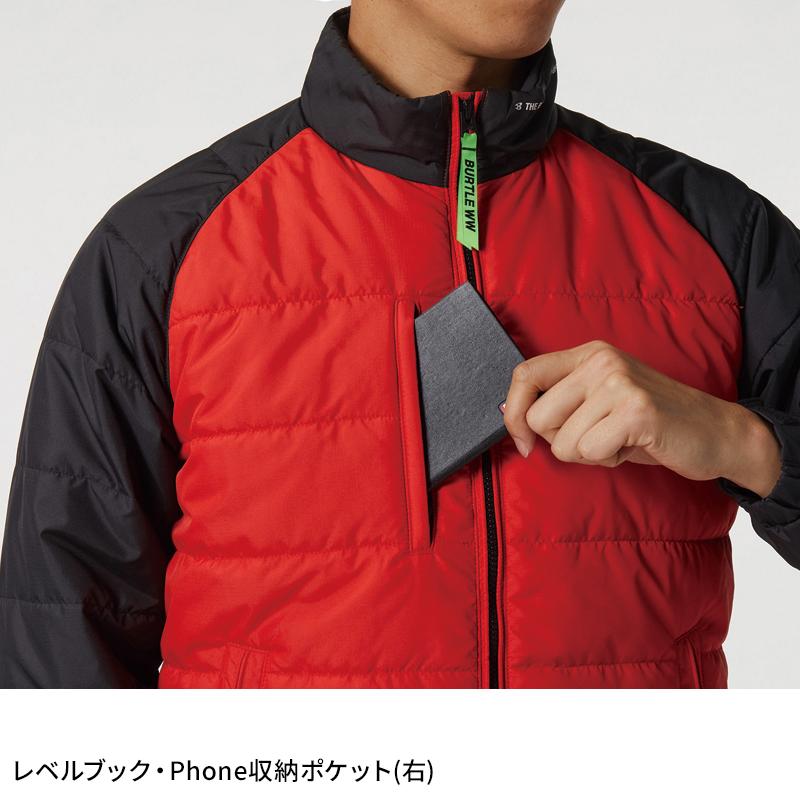 BURTLE 軽防寒ジャケット(ユニセックス) 防寒着 男女兼用 7420 バートル 作業服 作業着 S-5L | BURTLE | 08