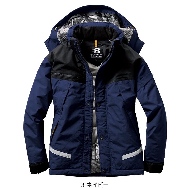 バートル 防寒着 作業着 7610 防水防寒ジャケット メンズ レディース SS-5L【2024秋冬新作】 | BURTLE | 02