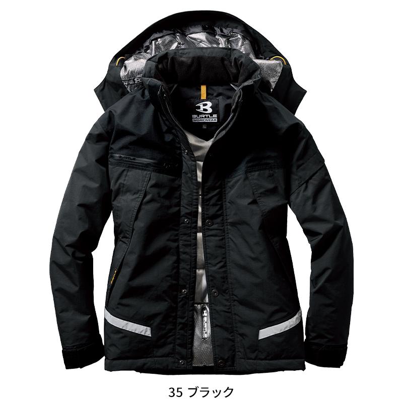 バートル 防寒着 作業着 7610 防水防寒ジャケット メンズ レディース SS-5L【2024秋冬新作】 | BURTLE | 04