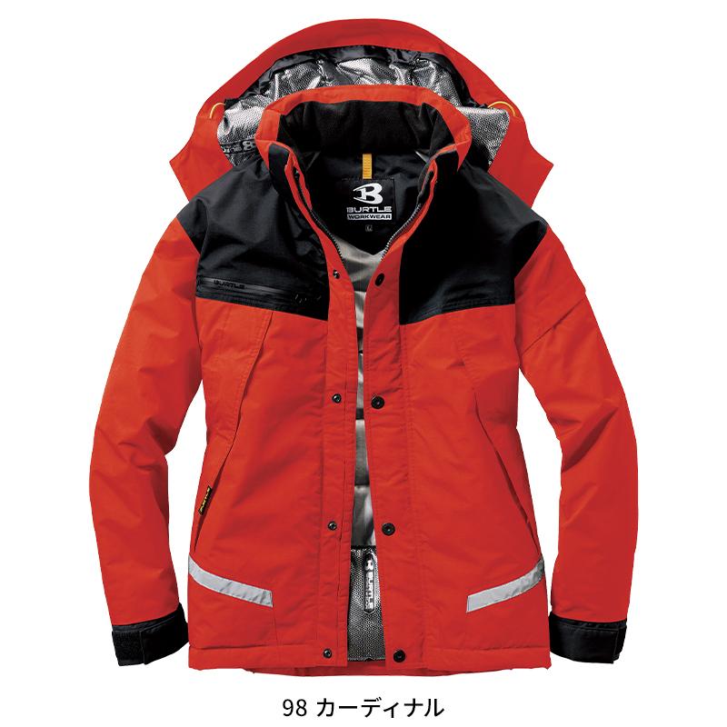 バートル 防寒着 作業着 7610 防水防寒ジャケット メンズ レディース SS-5L【2024秋冬新作】 | BURTLE | 07