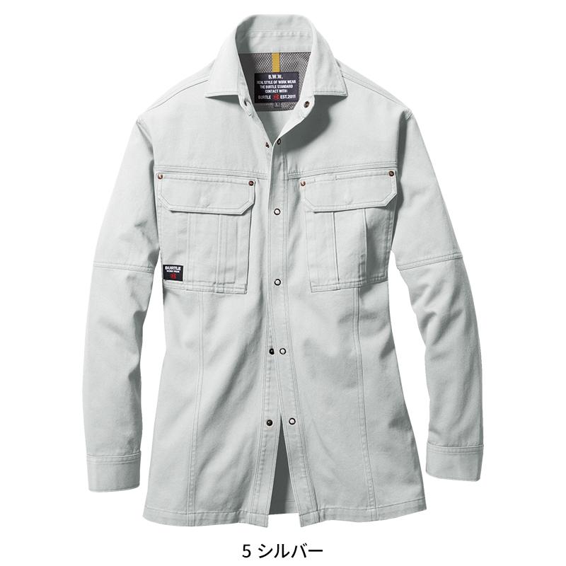 BURTLE 長袖シャツ 作業服 秋冬用 メンズ 8035 バートル 作業着 M-5L | BURTLE | 03