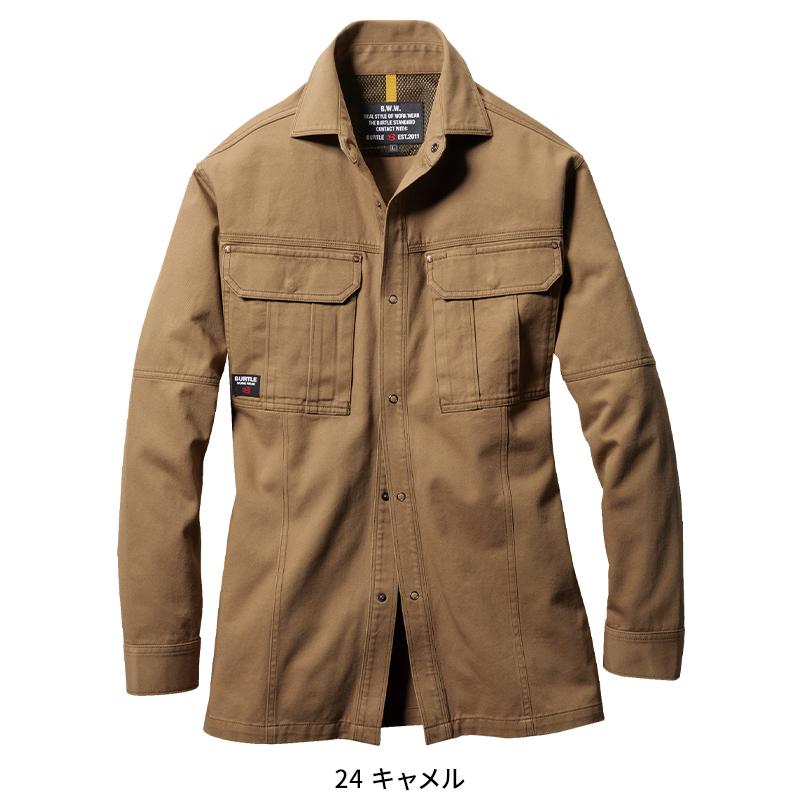 BURTLE 長袖シャツ 作業服 秋冬用 メンズ 8035 バートル 作業着 M-5L | BURTLE | 05