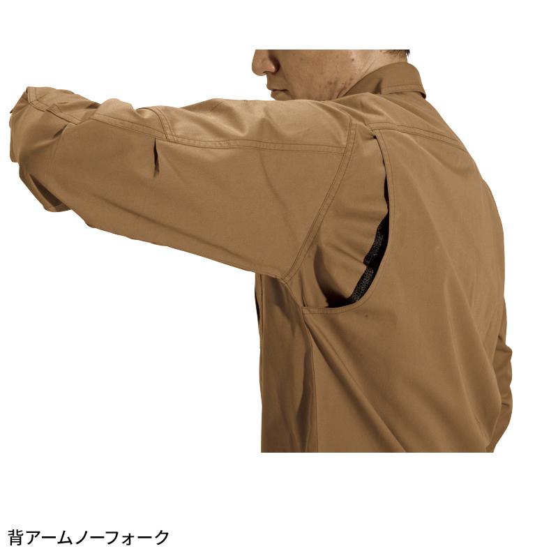 BURTLE 長袖シャツ 作業服 秋冬用 メンズ 8035 バートル 作業着 M-5L | BURTLE | 06