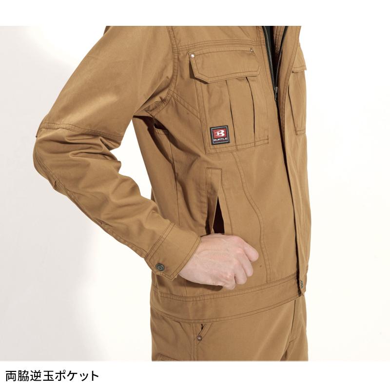 バートル 作業着 作業服  春夏 8091 長袖 ジャケット ブルゾン BURTLE メンズ レディース S-5L | BURTLE | 10