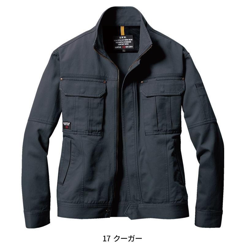 バートル 作業着 作業服  春夏 8091 長袖 ジャケット ブルゾン BURTLE メンズ レディース S-5L | BURTLE | 04