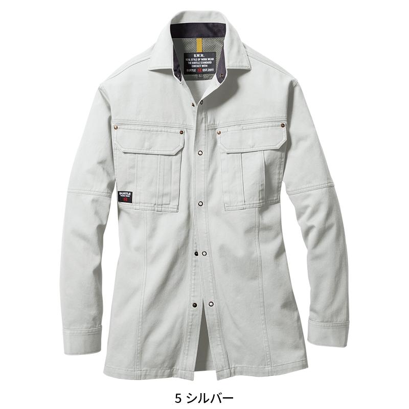 BURTLE 長袖シャツ 作業服 春夏用 メンズ 8093 バートル 作業着 S-5L | BURTLE | 03