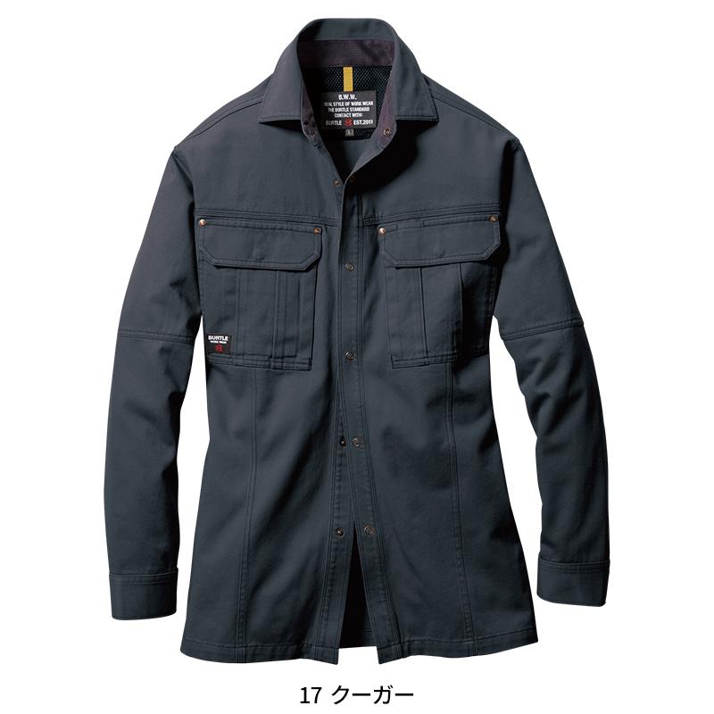 BURTLE 長袖シャツ 作業服 春夏用 メンズ 8093 バートル 作業着 S-5L | BURTLE | 04