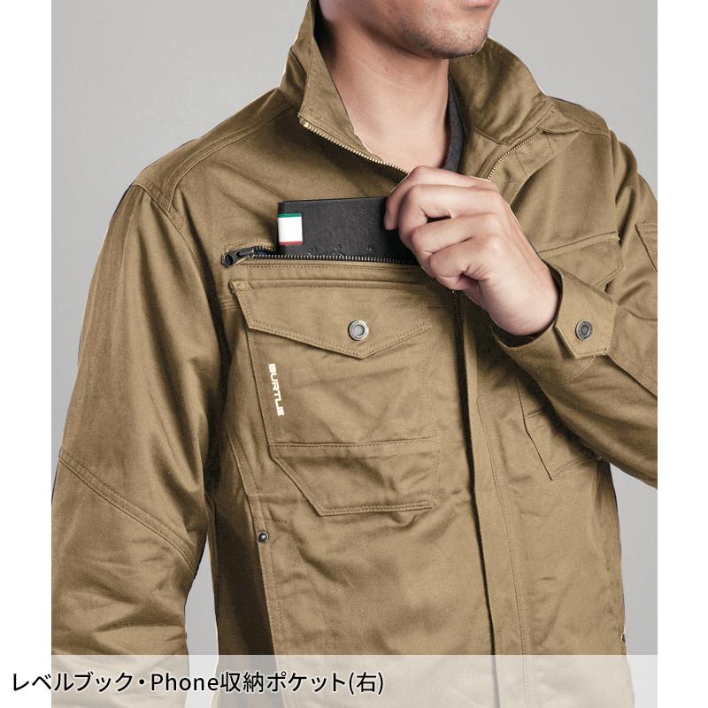 BURTLE ジャケット(ユニセックス) 作業服 秋冬用 男女兼用 8101 バートル 作業着 SS-5L | BURTLE | 06