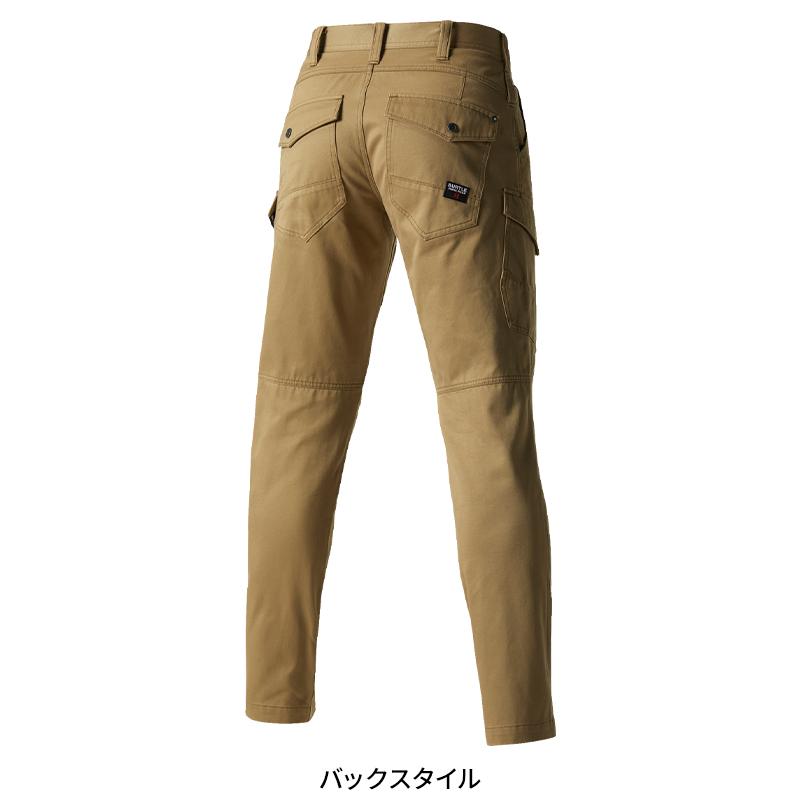 BURTLE カーゴパンツ(ユニセックス) 作業服 秋冬用 男女兼用 8102 バートル 作業着 SS-8L | BURTLE | 09