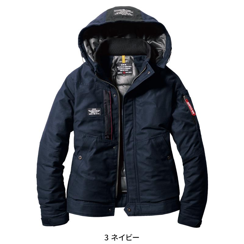 BURTLE 防寒ジャケット(大型フード付)(ユニセックス) 防寒着 男女兼用 8210 バートル 作業服 作業着 S-3XL | BURTLE | 02