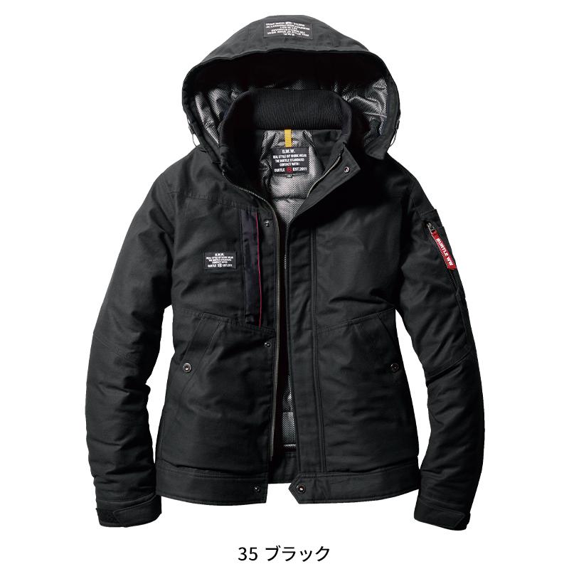 BURTLE 防寒ジャケット(大型フード付)(ユニセックス) 防寒着 男女兼用 8210 バートル 作業服 作業着 S-3XL | BURTLE | 03