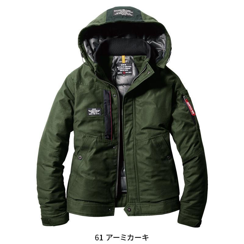 BURTLE 防寒ジャケット(大型フード付)(ユニセックス) 防寒着 男女兼用 8210 バートル 作業服 作業着 S-3XL | BURTLE | 04