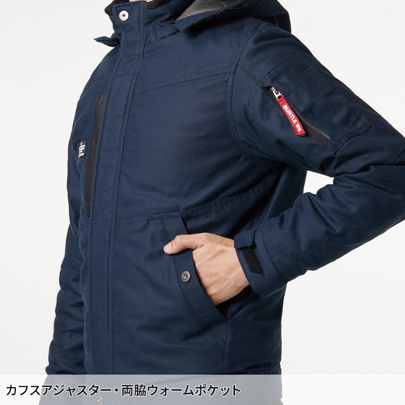 BURTLE 防寒ジャケット(大型フード付)(ユニセックス) 防寒着 男女兼用 8210 バートル 作業服 作業着 S-3XL | BURTLE | 08