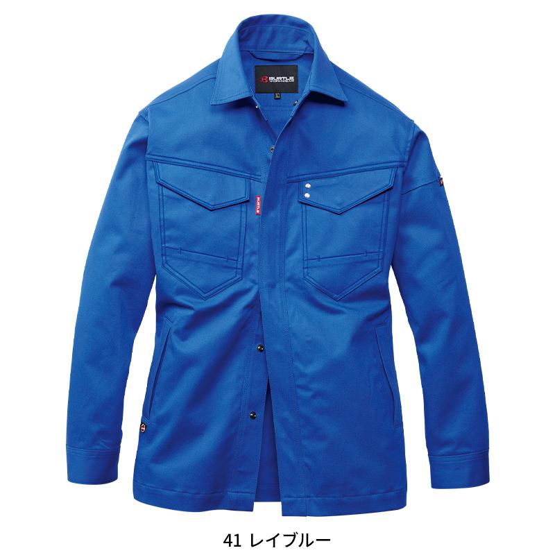 【2026秋冬新作】 BURTLE ジャケシャツ(ユニセックス) 作業服 秋冬用 男女兼用 8305 バートル 作業着 S-5L | BURTLE | 03