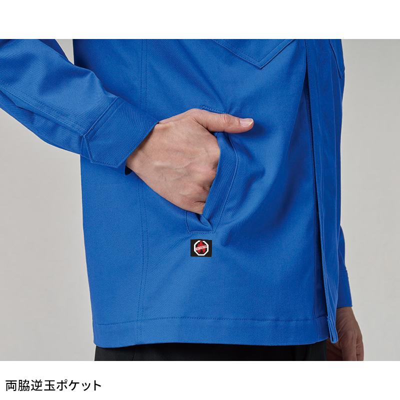 【2026秋冬新作】 BURTLE ジャケシャツ(ユニセックス) 作業服 秋冬用 男女兼用 8305 バートル 作業着 S-5L | BURTLE | 07