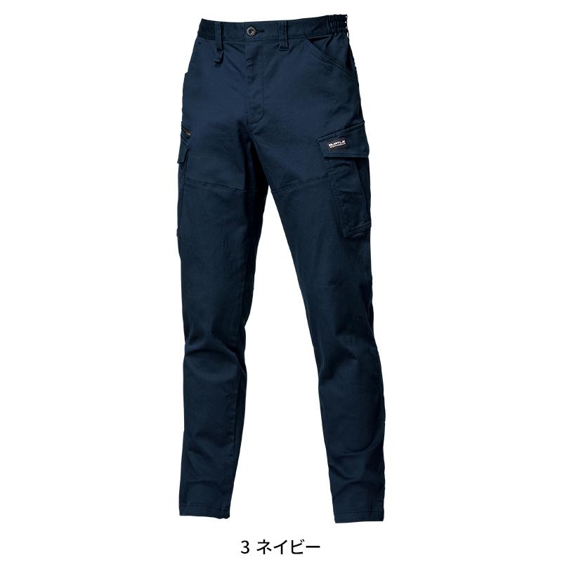 バートル 842 作業ズボン 作業服 作業着 BURTLE カーゴパンツ 秋冬用 男女兼用 S-3XL【2025秋冬新作】 | BURTLE | 02