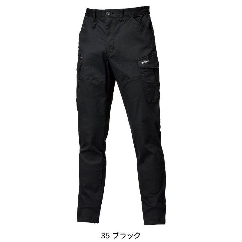 バートル 842 作業ズボン 作業服 作業着 BURTLE カーゴパンツ 秋冬用 男女兼用 S-3XL【2025秋冬新作】 | BURTLE | 03