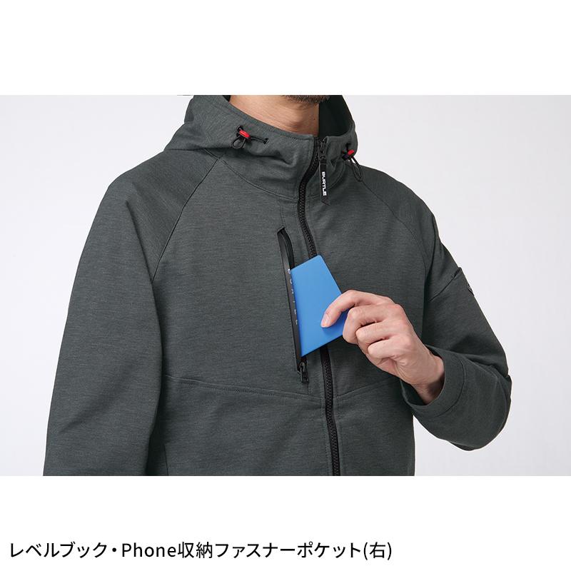 バートル 851 作業服 作業着 BURTLE フーディブルゾン 秋冬用 男女兼用 S-3XL【2025秋冬新作】 | BURTLE | 07