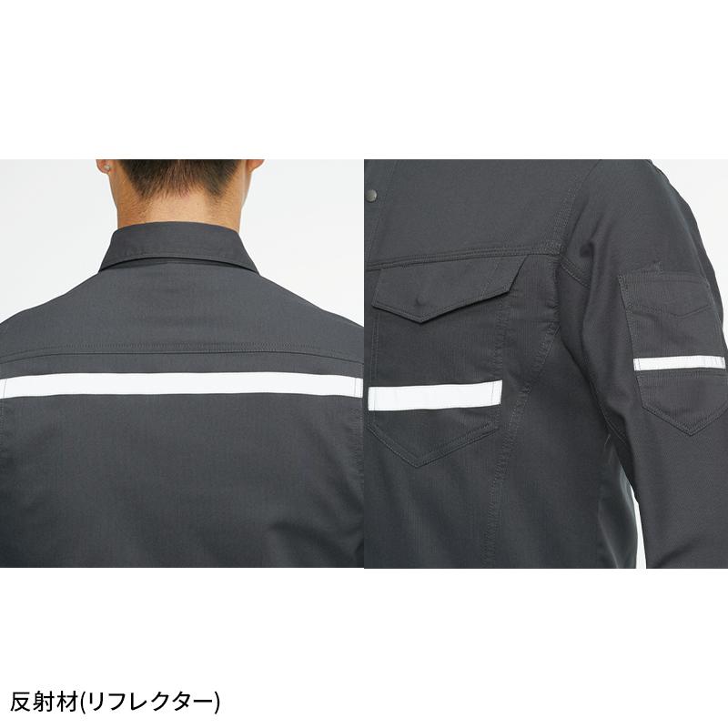 BURTLE 長袖シャツ(ユニセックス) 作業服 春夏用 男女兼用 9095 バートル 作業着 SS-5L | BURTLE | 11