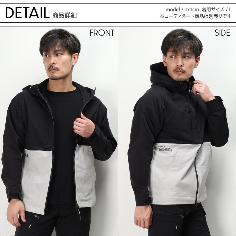 バートル 作業着 作業服  春夏 秋冬 9505 フーディジャケット 長袖 撥水 保温 帯電防止 BURTLE S-3XL | BURTLE | 06