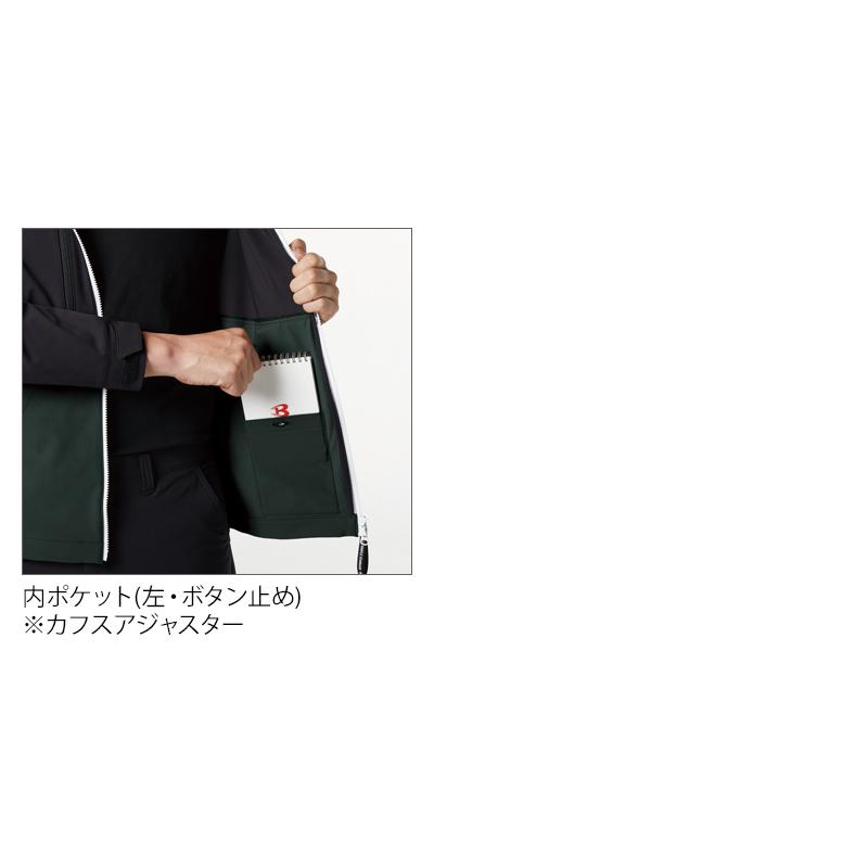 バートル 作業着 作業服  春夏 秋冬 9505 フーディジャケット 長袖 撥水 保温 帯電防止 BURTLE S-3XL | BURTLE | 08