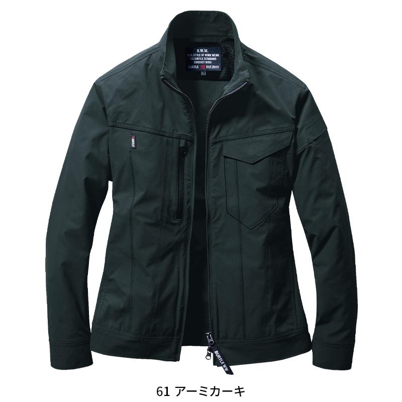 バートル 作業着 作業服  春夏 9511 長袖 ジャケット ブルゾン BURTLE メンズ レディース S-3XL | BURTLE | 05