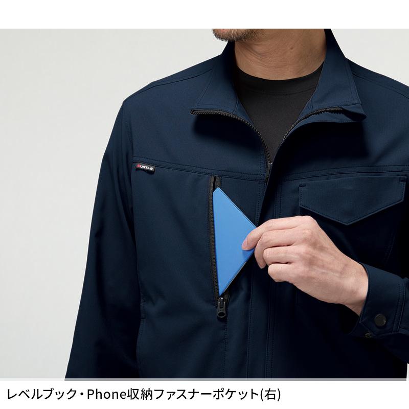 【2026秋冬新作】 BURTLE ジャケット(ユニセックス) 作業服 秋冬用 男女兼用 9521 バートル 作業着 S-5L | BURTLE | 07