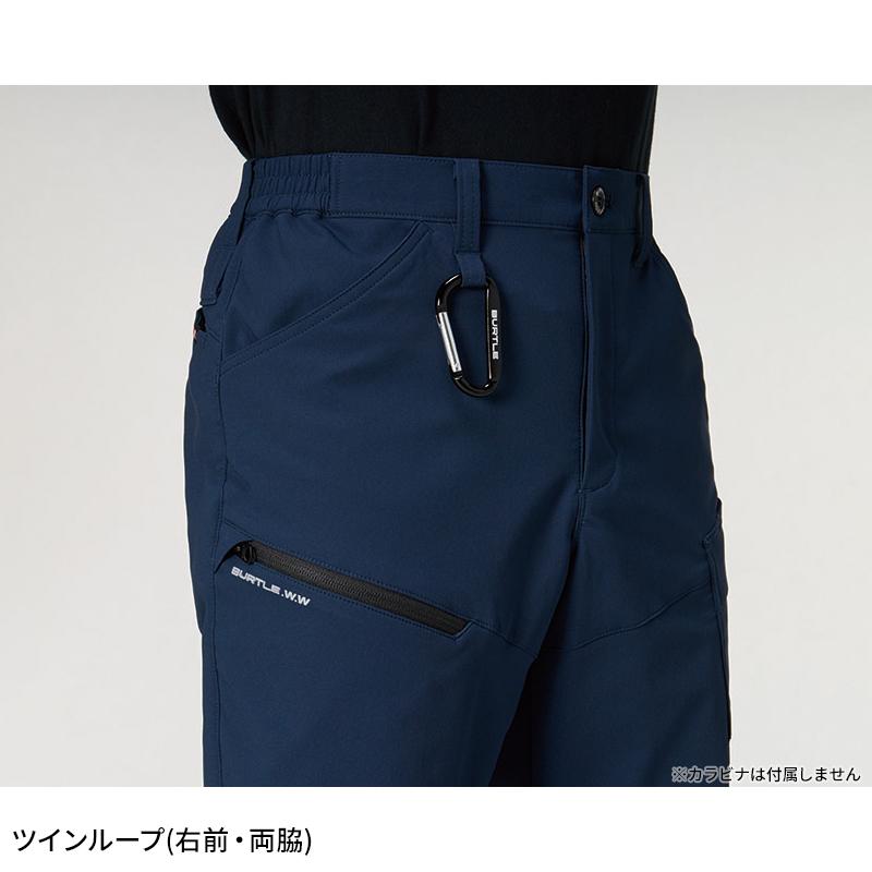 【2026秋冬新作】 BURTLE カーゴパンツ(ユニセックス) 作業服 秋冬用 男女兼用 9522 バートル 作業着 S-6L | BURTLE | 06