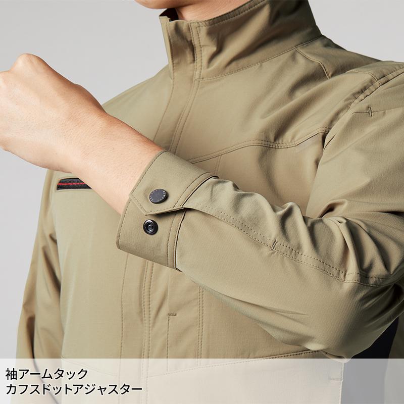 バートル 作業着 作業服 春夏 9701 長袖 ジャケット ブルゾン BURTLE S-5L | BURTLE | 12
