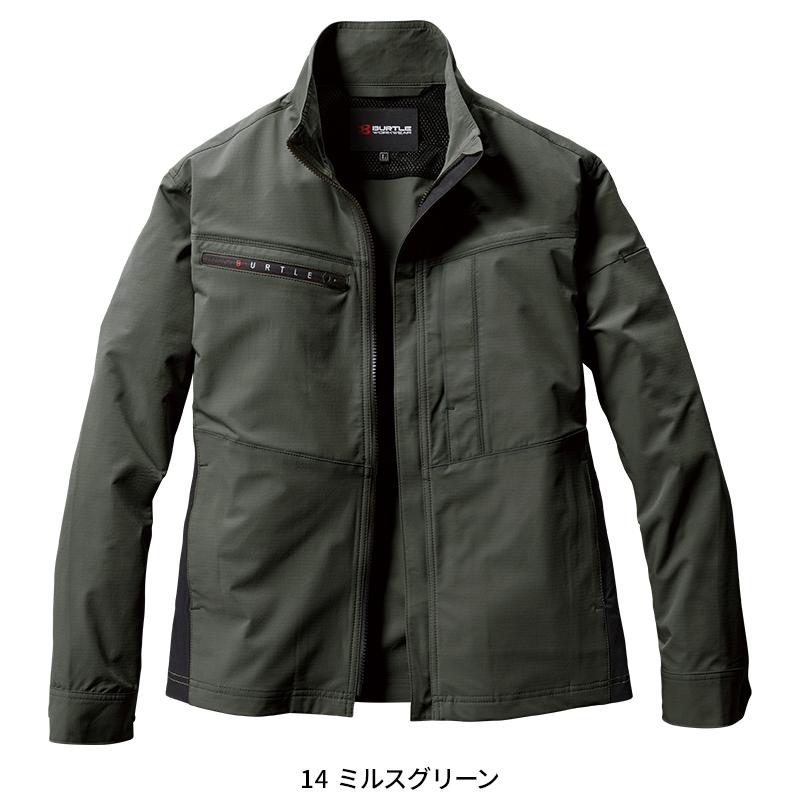 バートル 作業着 作業服 春夏 9701 長袖 ジャケット ブルゾン BURTLE S-5L | BURTLE | 03