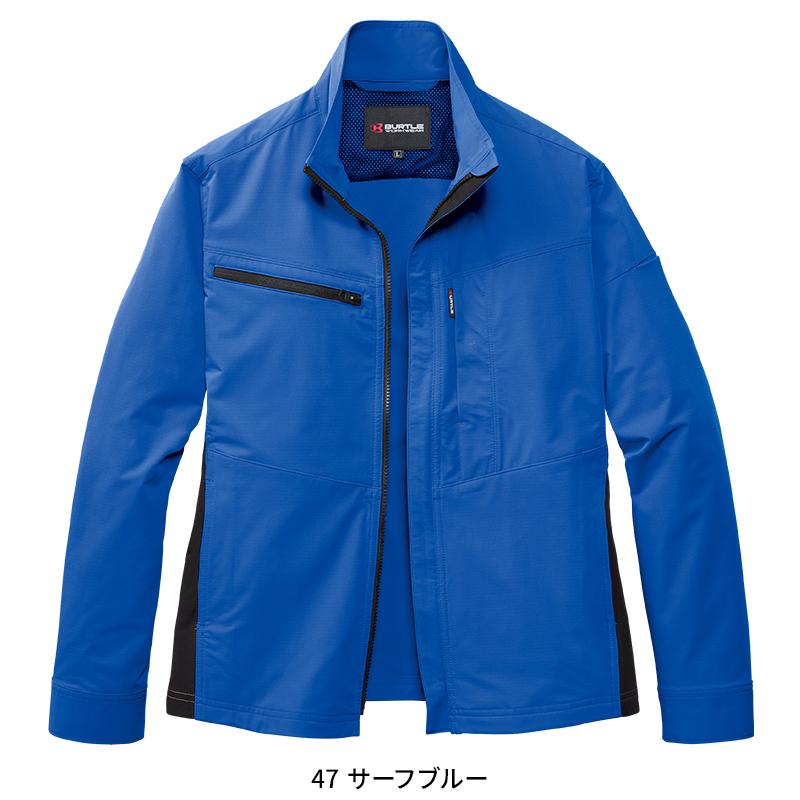 バートル 作業着 作業服 春夏 9701 長袖 ジャケット ブルゾン BURTLE S-5L | BURTLE | 06