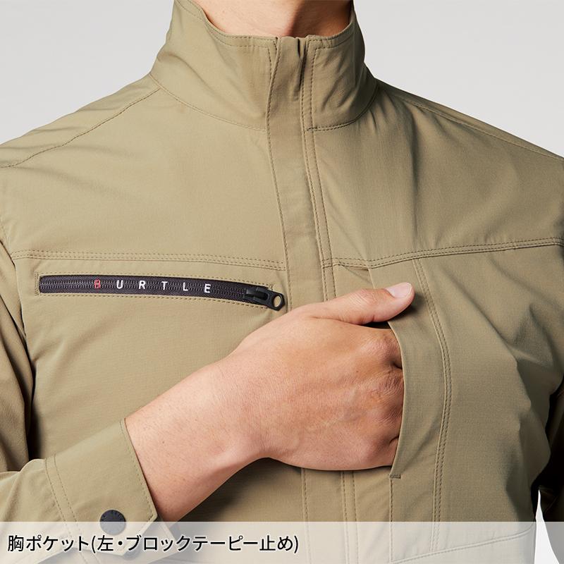 バートル 作業着 作業服 春夏 9701 長袖 ジャケット ブルゾン BURTLE S-5L | BURTLE | 09