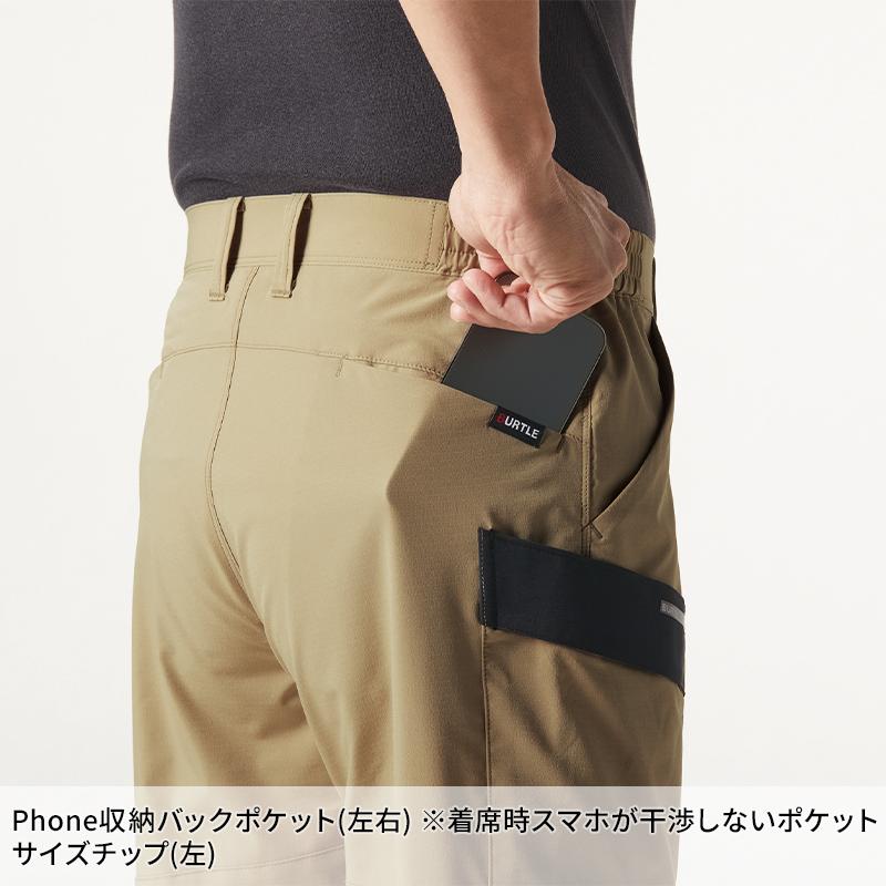 作業ズボン 作業服 バートル 作業着 春夏 9707 ショートカーゴパンツ(ユニセックス) S-6L | BURTLE | 10
