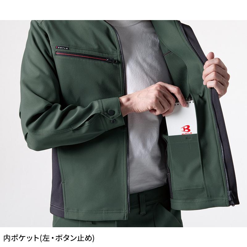 BURTLE ジャケット(ユニセックス) 作業服 秋冬用 男女兼用 9711 バートル 作業着 S-5L | BURTLE | 12
