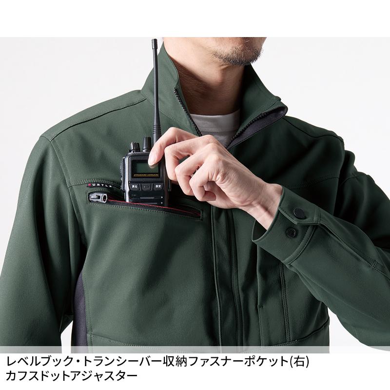 BURTLE ジャケット(ユニセックス) 作業服 秋冬用 男女兼用 9711 バートル 作業着 S-5L | BURTLE | 09