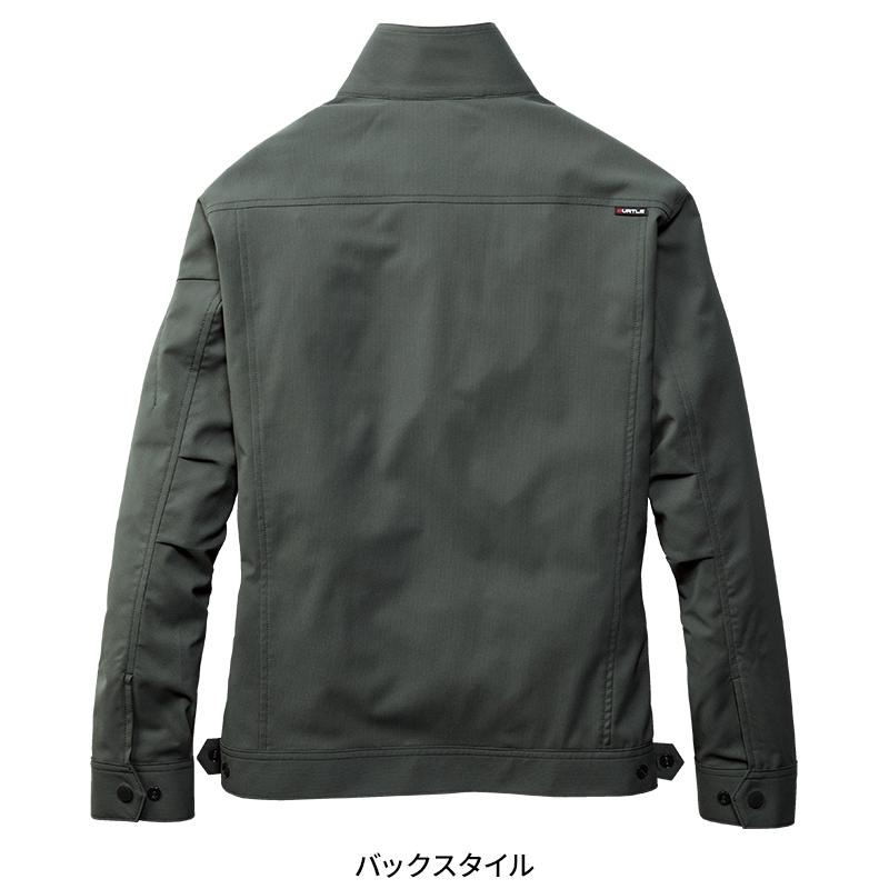 バートル 2026 春夏新作 9721 長袖ジャケット ユニセックス エコ制電 吸汗速乾 ストレッチ JIS-T8118規格適合  S-5L | BURTLE | 14