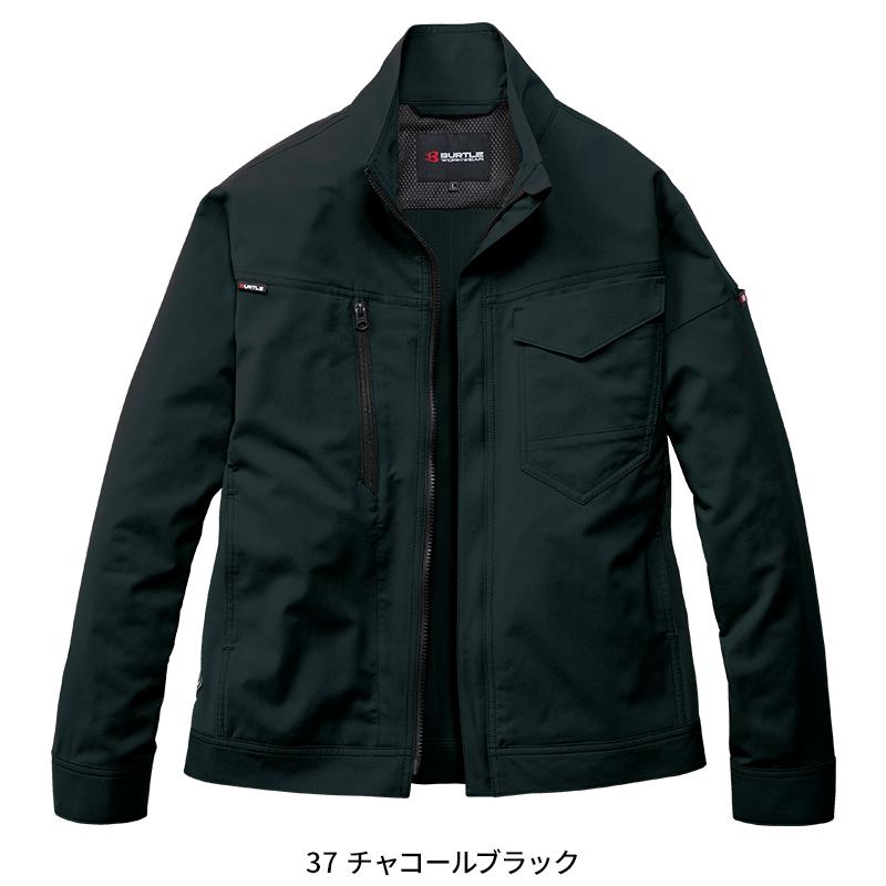 バートル 2026 春夏新作 9721 長袖ジャケット ユニセックス エコ制電 吸汗速乾 ストレッチ JIS-T8118規格適合  S-5L | BURTLE | 03