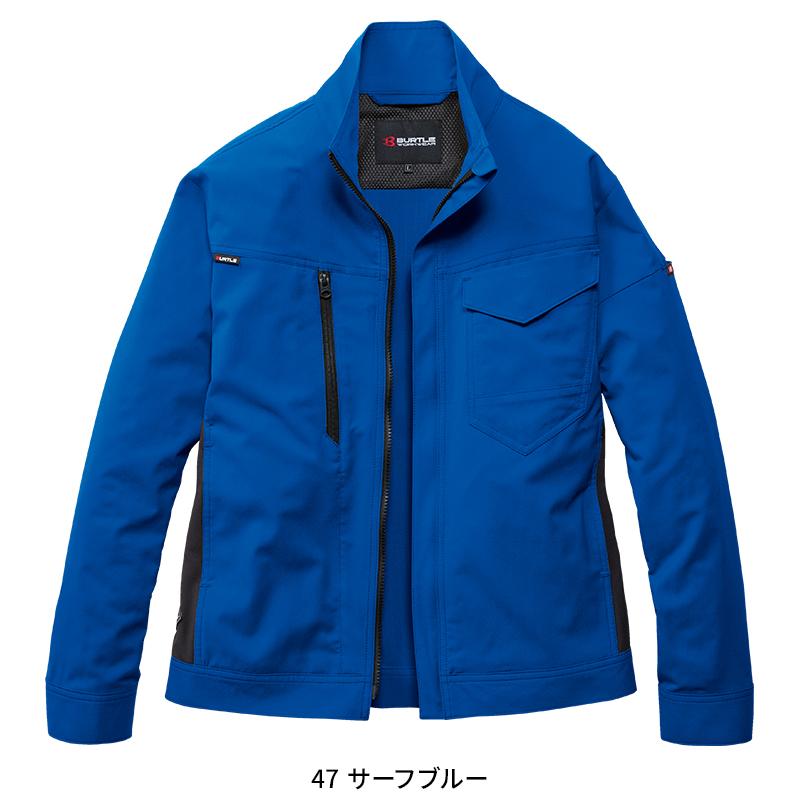 バートル 2026 春夏新作 9721 長袖ジャケット ユニセックス エコ制電 吸汗速乾 ストレッチ JIS-T8118規格適合  S-5L | BURTLE | 04