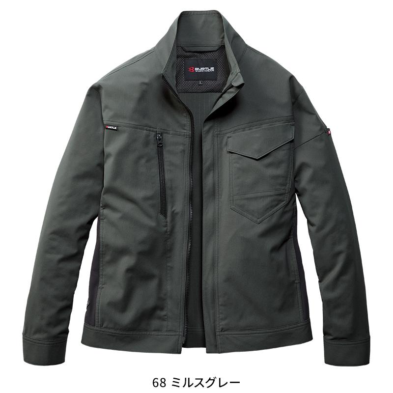 バートル 2026 春夏新作 9721 長袖ジャケット ユニセックス エコ制電 吸汗速乾 ストレッチ JIS-T8118規格適合  S-5L | BURTLE | 06