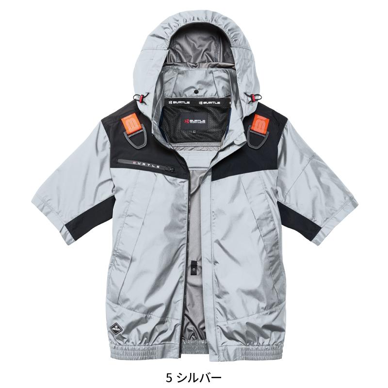 【2026春夏新作】 BURTLE AC半袖ブルゾン(単品) 作業服 春夏用 男女兼用 AC1196 バートル 作業着 S-3XL |  | 03