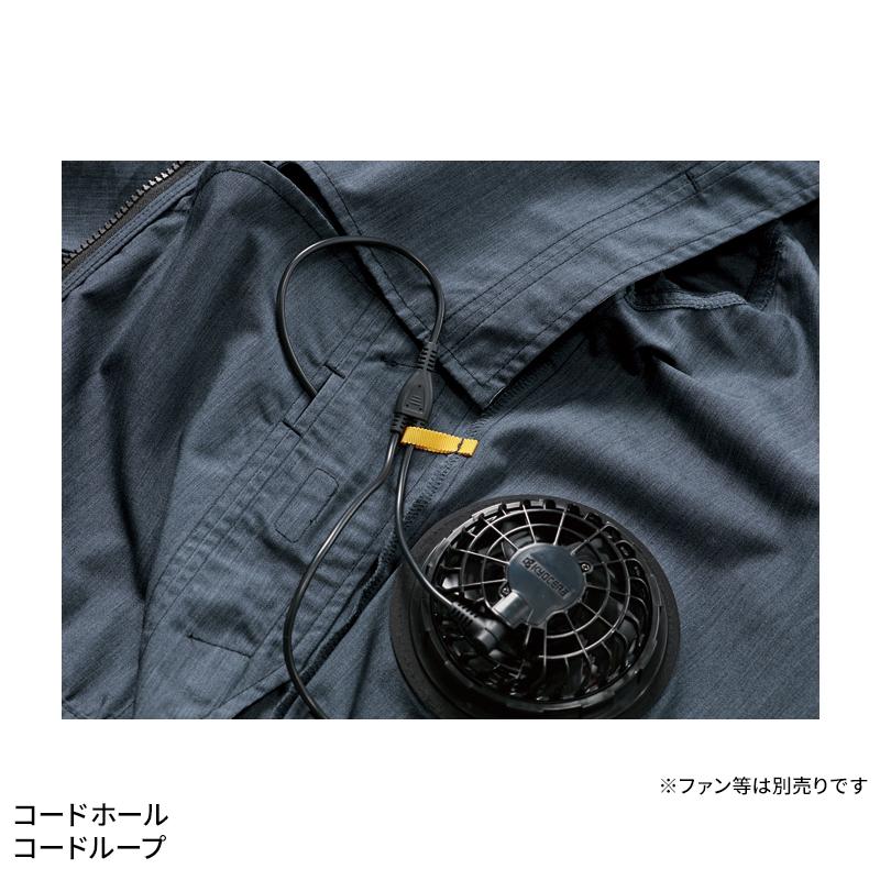 バートル 空調作業服 長袖 AC7141 ハイバック ウェア単品 熱中症対策 SS-5L【2025春夏新作】 | BURTLE | 12