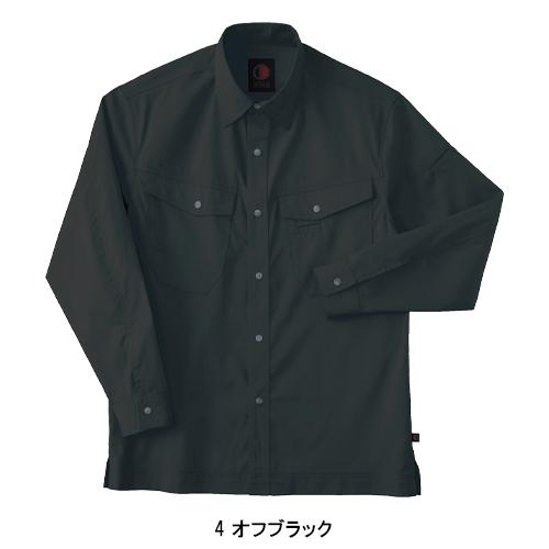 春夏・秋冬兼用（オールシーズン素材） 作業服・作業用品 長袖シャツ メンズ ホシ服装 Hoshi-H IDIES 163 |  | 03