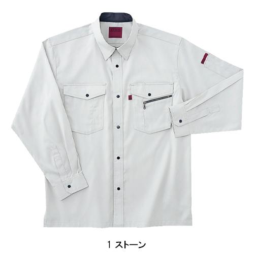 春夏・秋冬兼用（オールシーズン素材） 作業服・作業用品 長袖シャツ メンズ ホシ服装 Hoshi-H IDIES 463 |  | 02