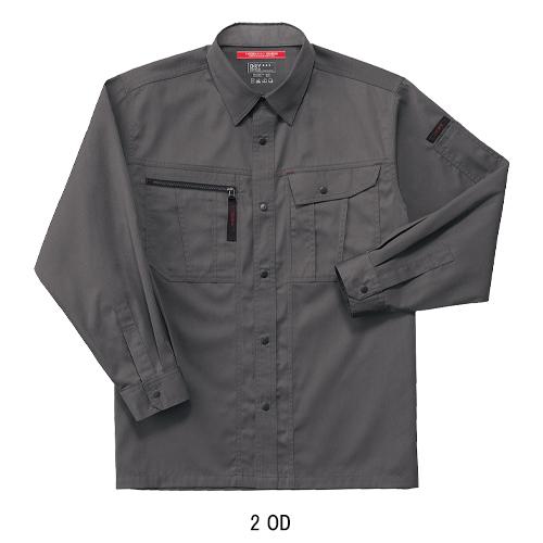 春夏用  作業服・作業用品 長袖シャツ メンズ ホシ服装 Hoshi-H IDIES 683 |  | 03