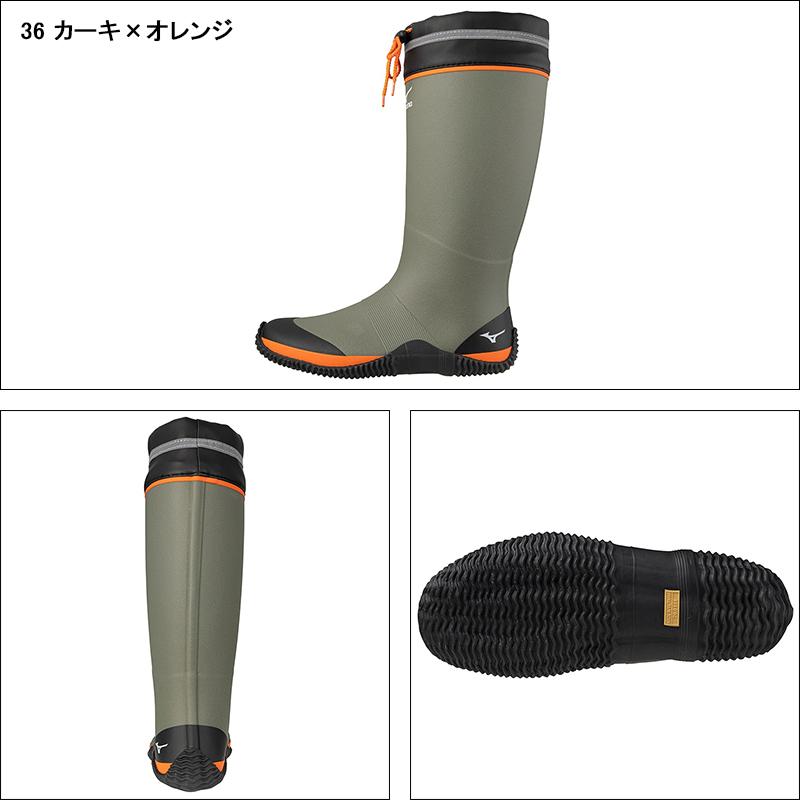 MIZUNO（ミズノ） 作業長靴 長靴ロング 男女兼用 F1GG2500 JUSTAFIT II