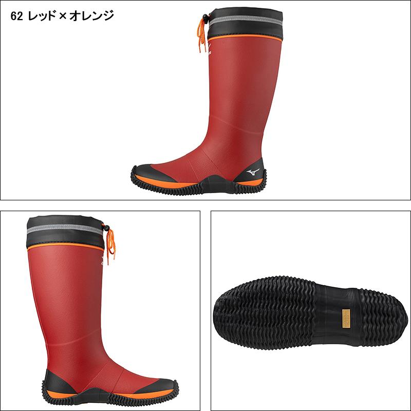 MIZUNO（ミズノ） 作業長靴 長靴ロング 男女兼用 F1GG2500 JUSTAFIT II
