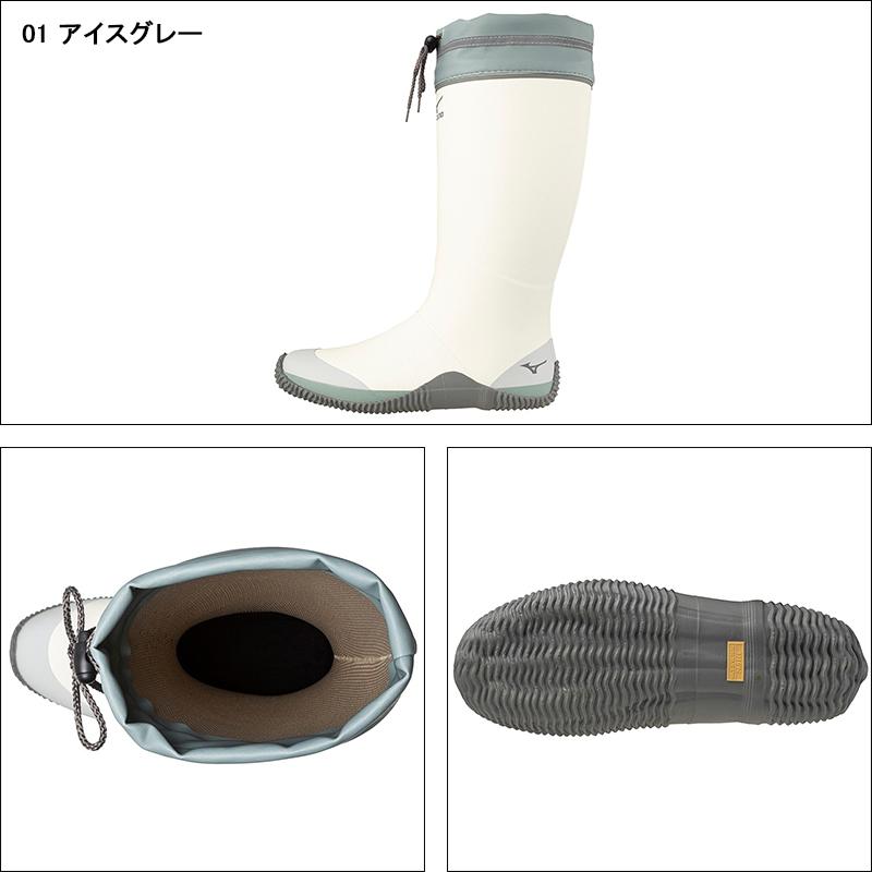 MIZUNO（ミズノ） 作業長靴 長靴ロング 男女兼用 F1GG2500 JUSTAFIT II