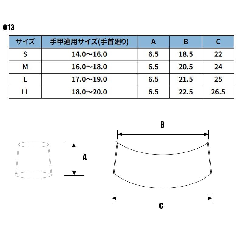 鳳皇 HOOH デニム手甲(3枚こはぜ)  男女兼用 013 村上被服 作業服 作業着 S-LL |  | 01